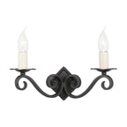 Wandleuchte Rectory (schwarz) 2x - Elstead Lighting