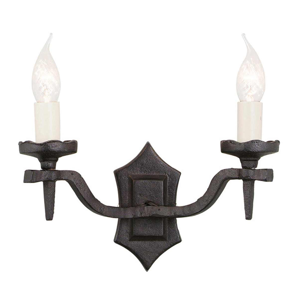 Wandleuchte Rectory (schwarz) 2x - Elstead Lighting