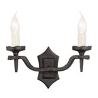 Wandleuchte Rectory (schwarz) 2x - Elstead Lighting
