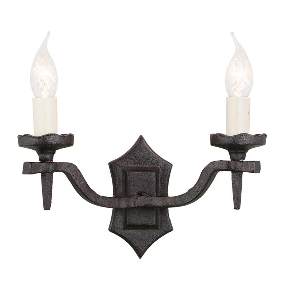 Wandleuchte Rectory (schwarz) 2x - Elstead Lighting