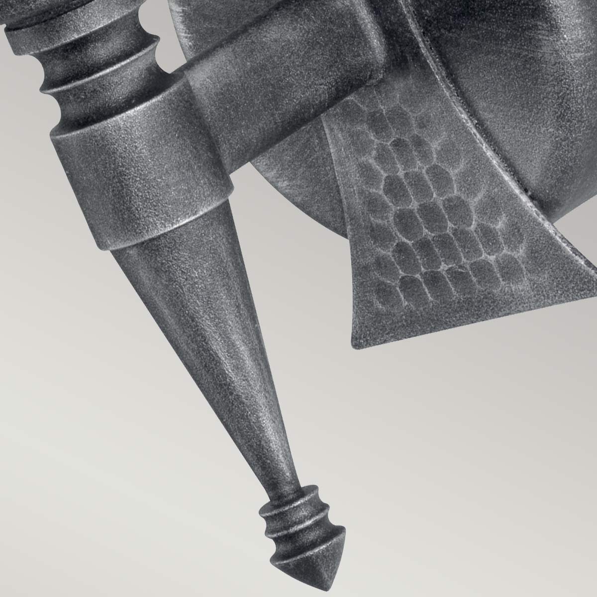 Wandleuchte Saxon (schwarz) 1x - Elstead Lighting
