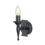 Wandleuchte Saxon (schwarz) 1x - Elstead Lighting