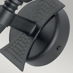 Wandleuchte Saxon (schwarz) 1x - Elstead Lighting