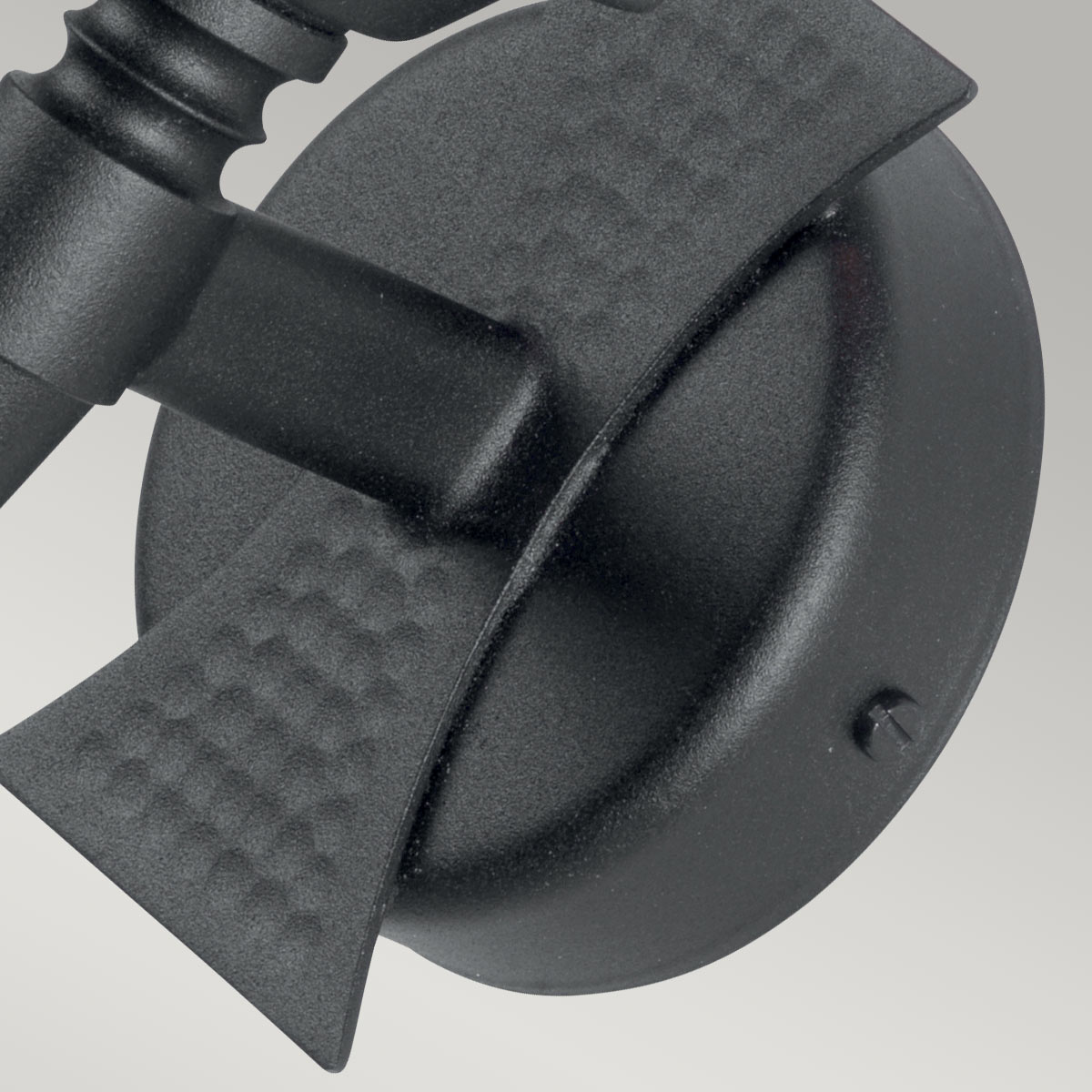 Wandleuchte Saxon (schwarz) 1x - Elstead Lighting