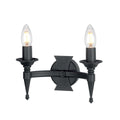 Wandleuchte Saxon (Nickel) 2x - Elstead Lighting