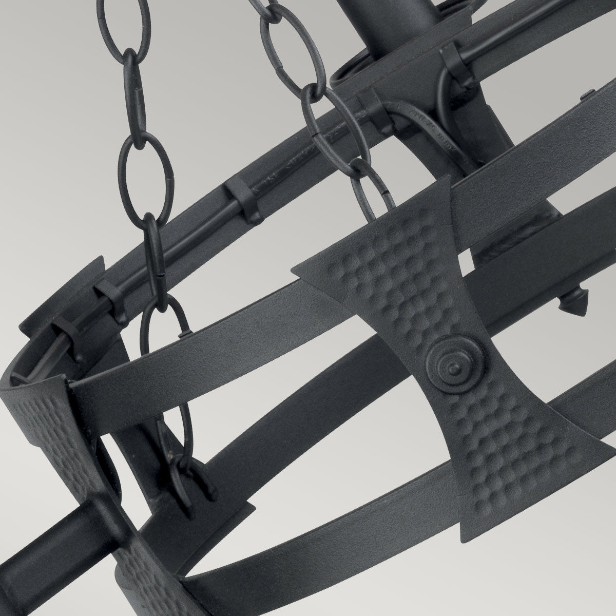 Pendelleuchte Saxon (schwarz) 3x - Elstead Lighting