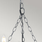 Pendelleuchte Saxon (schwarz) 5x - Elstead Lighting