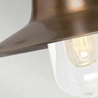 Außen-Wandleuchte Sheldon (messingfarben) 1x - Elstead Lighting