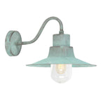 Außen-Wandleuchte Sheldon (antik wirkende Grünspan-Patina auf Metall) 1x - Elstead Lighting
