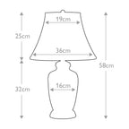 Tischleuchte Silverthistle (bronzefarben) 1x - Elstead Lighting