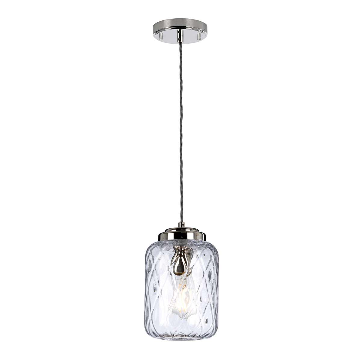 Pendelleuchte Sola (Nickel) 1x - Elstead Lighting