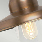 Außen-Wandleuchte Somerton (messingfarben) 1x - Elstead Lighting