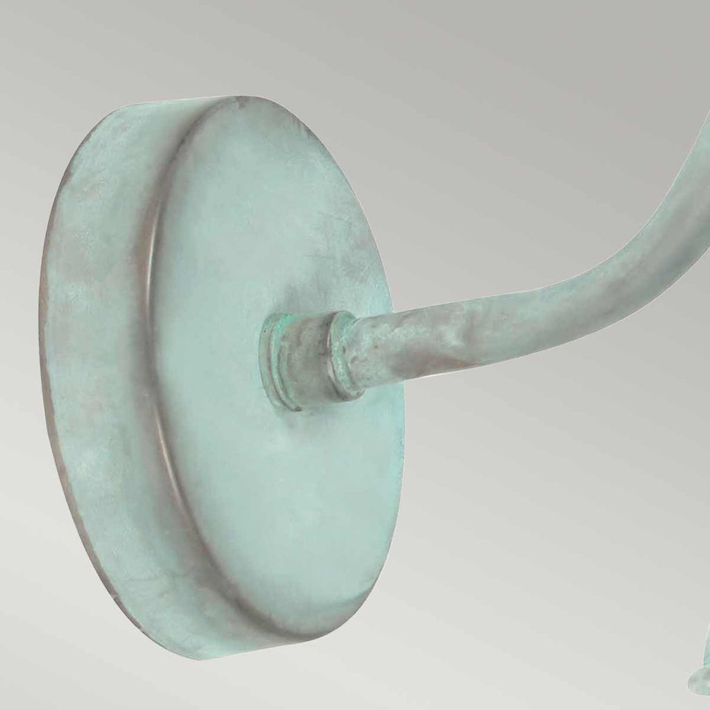 Außen-Wandleuchte Somerton (antik wirkende Grünspan-Patina auf Metall) 1x - Elstead Lighting