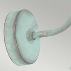 Außen-Wandleuchte Somerton (antik wirkende Grünspan-Patina auf Metall) 1x - Elstead Lighting