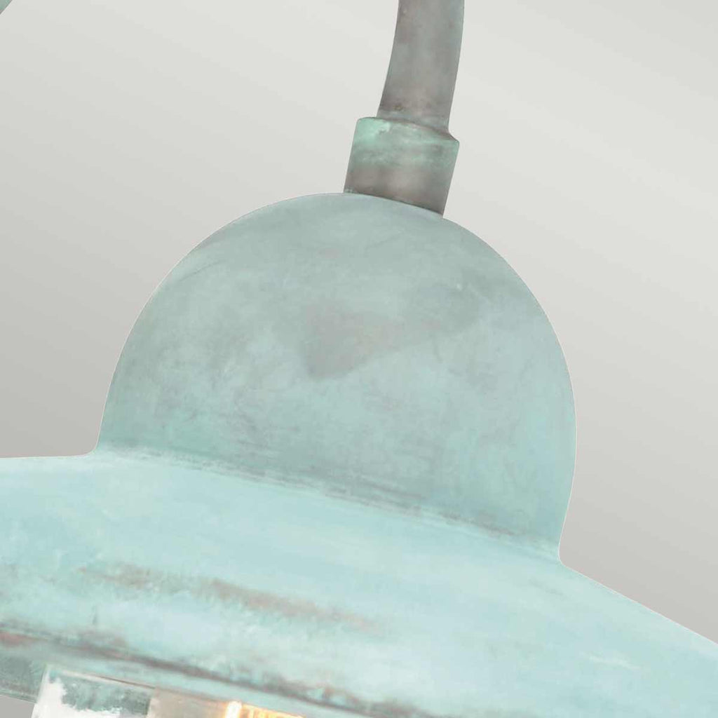 Außen-Wandleuchte Somerton (antik wirkende Grünspan-Patina auf Metall) 1x - Elstead Lighting