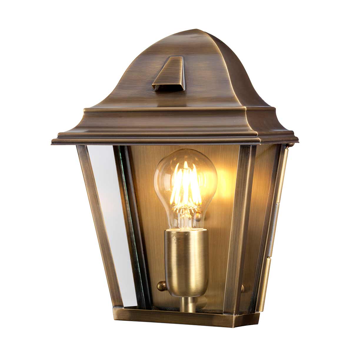 Außen-Wandleuchte St James (messingfarben) 1x - Elstead Lighting