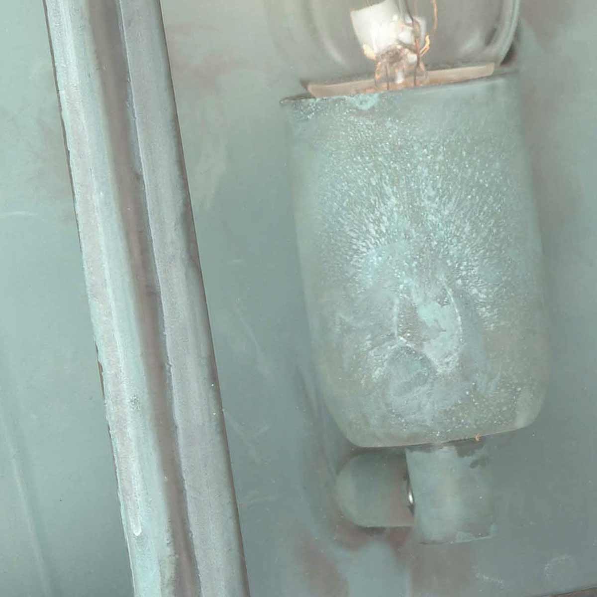 Außen-Wandleuchte St Martins (antik wirkende Grünspan-Patina auf Metall) 1x - Elstead Lighting