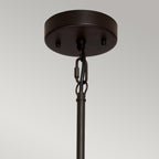 Pendelleuchte Taiko (bronzefarben) 3x - Elstead Lighting