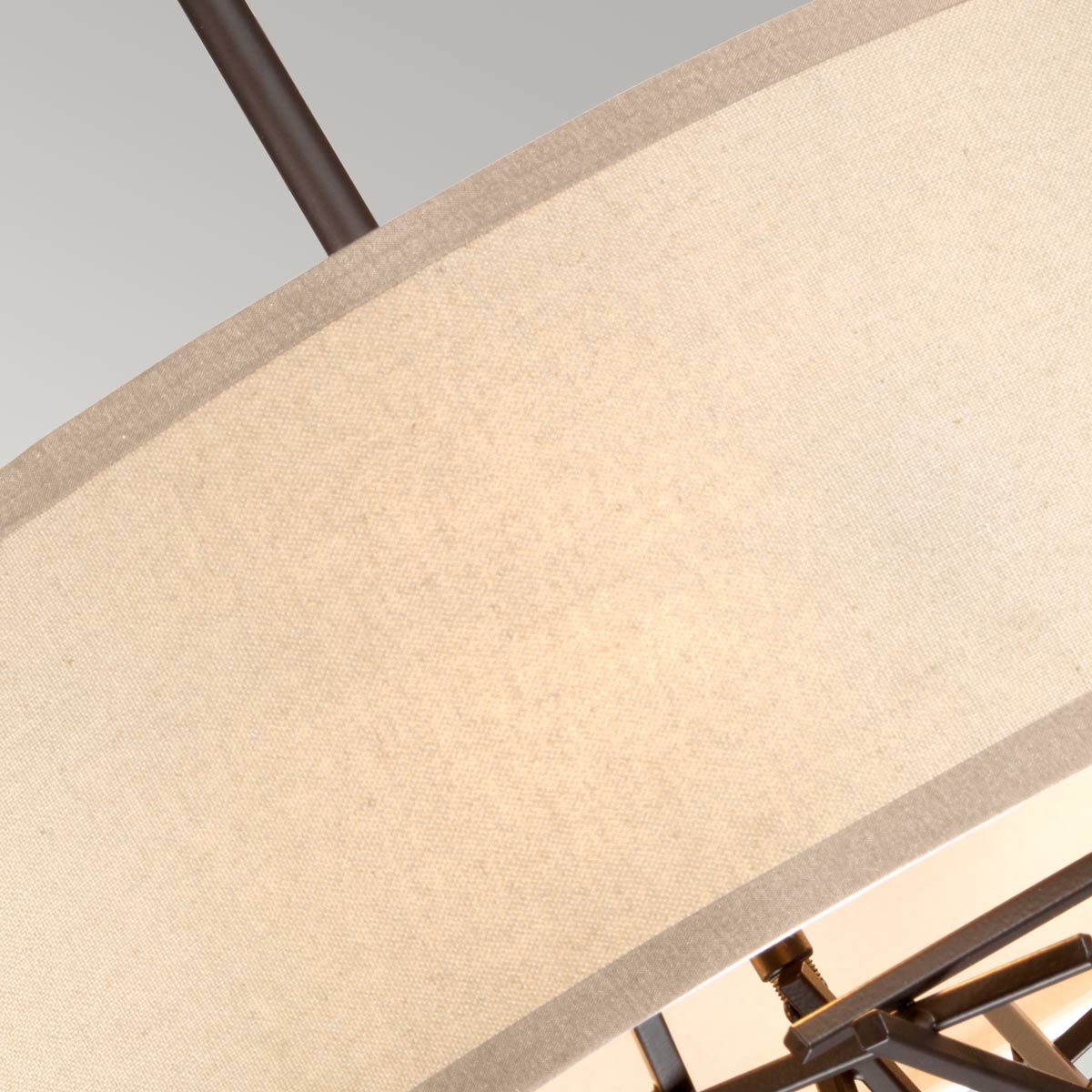 Pendelleuchte Taiko (bronzefarben) 3x - Elstead Lighting