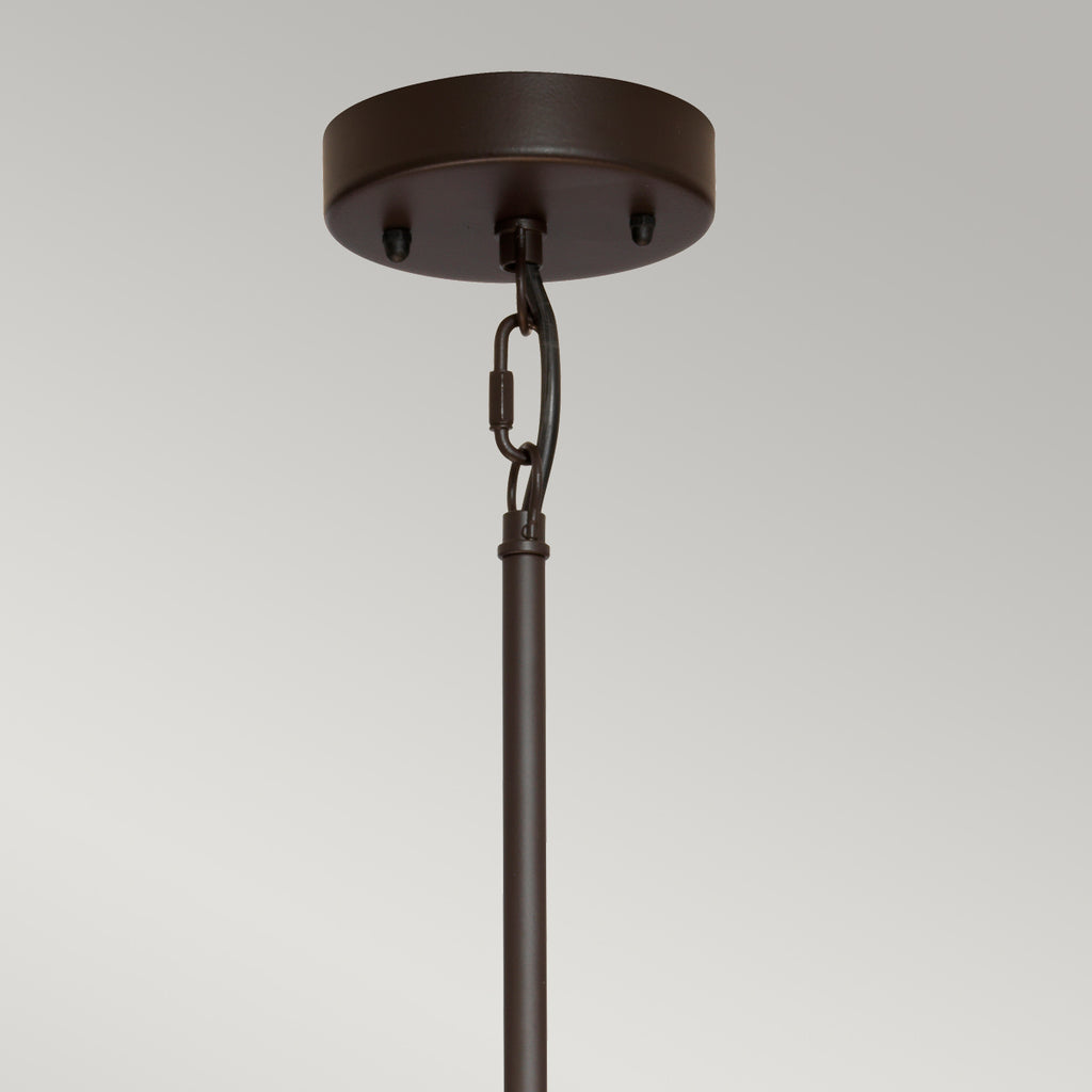 Pendelleuchte Taiko (bronzefarben) 4x - Elstead Lighting