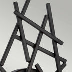 Wandleuchte Taiko (schwarz) 1x - Elstead Lighting