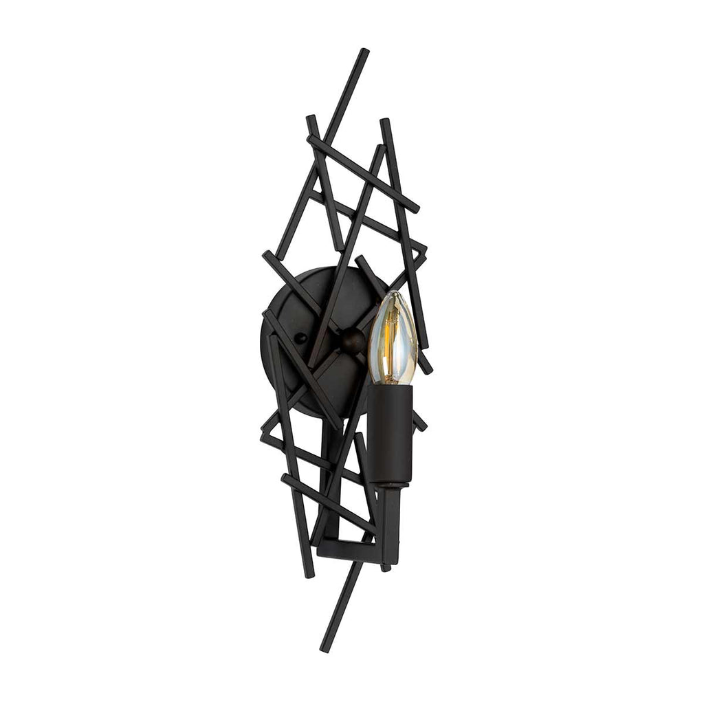 Wandleuchte Taiko (schwarz) 1x - Elstead Lighting