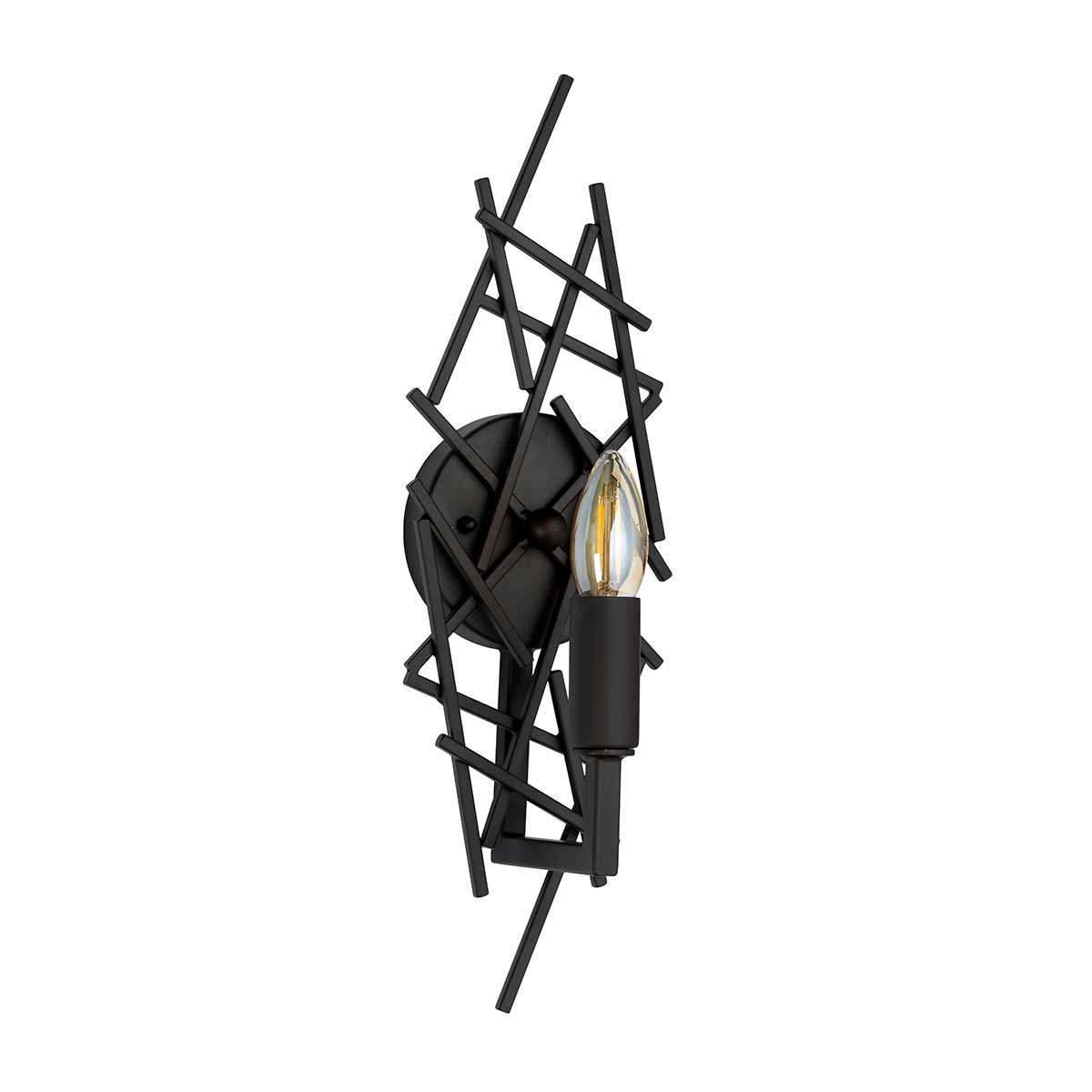 Wandleuchte Taiko (schwarz) 1x - Elstead Lighting