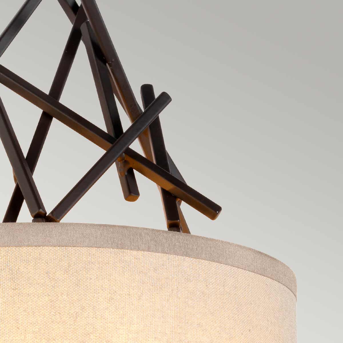 Wandleuchte Taiko (bronzefarben) 2x - Elstead Lighting