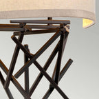 Wandleuchte Taiko (bronzefarben) 2x - Elstead Lighting