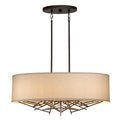 Pendelleuchte Taiko (bronzefarben) 5x - Elstead Lighting