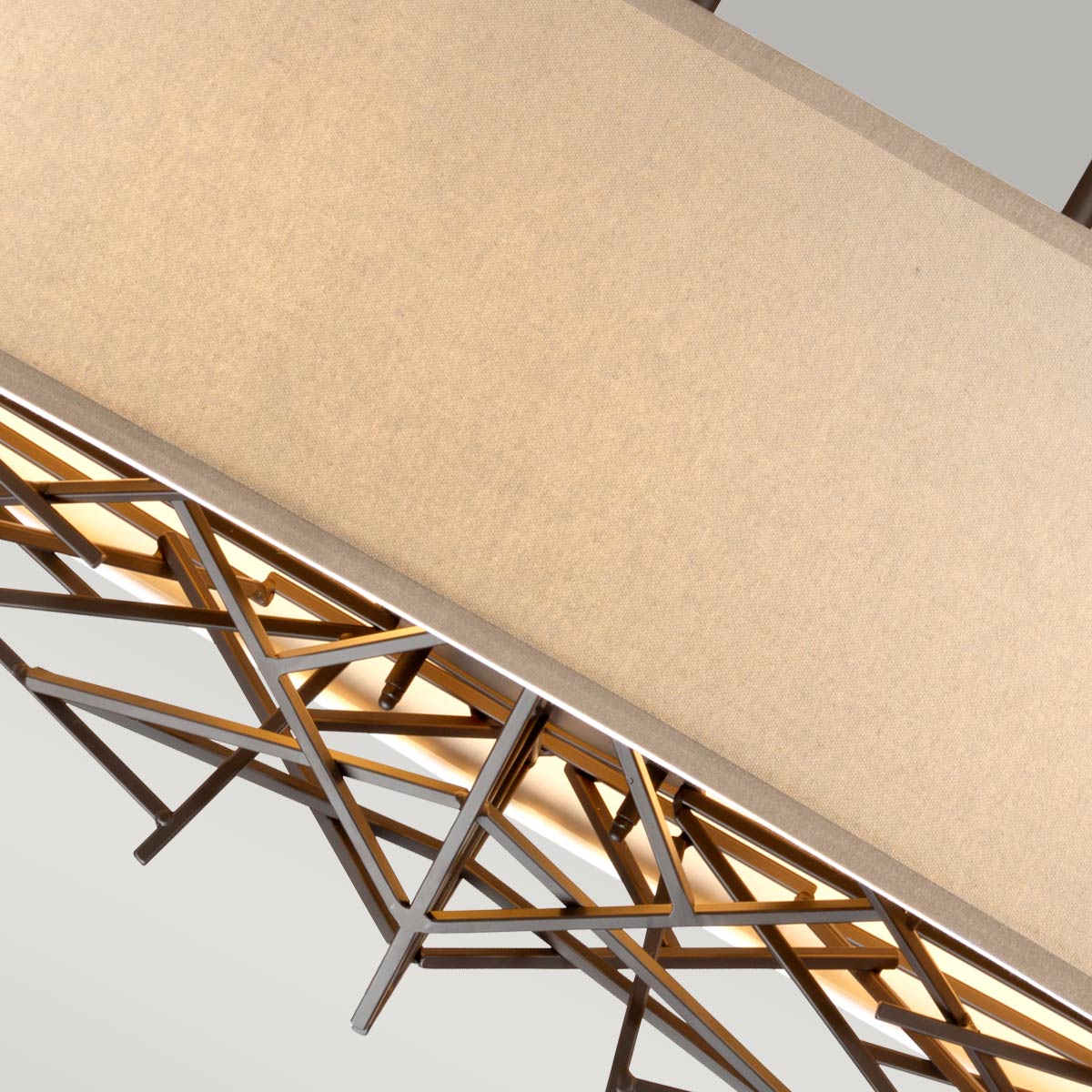 Pendelleuchte Taiko (bronzefarben) 5x - Elstead Lighting