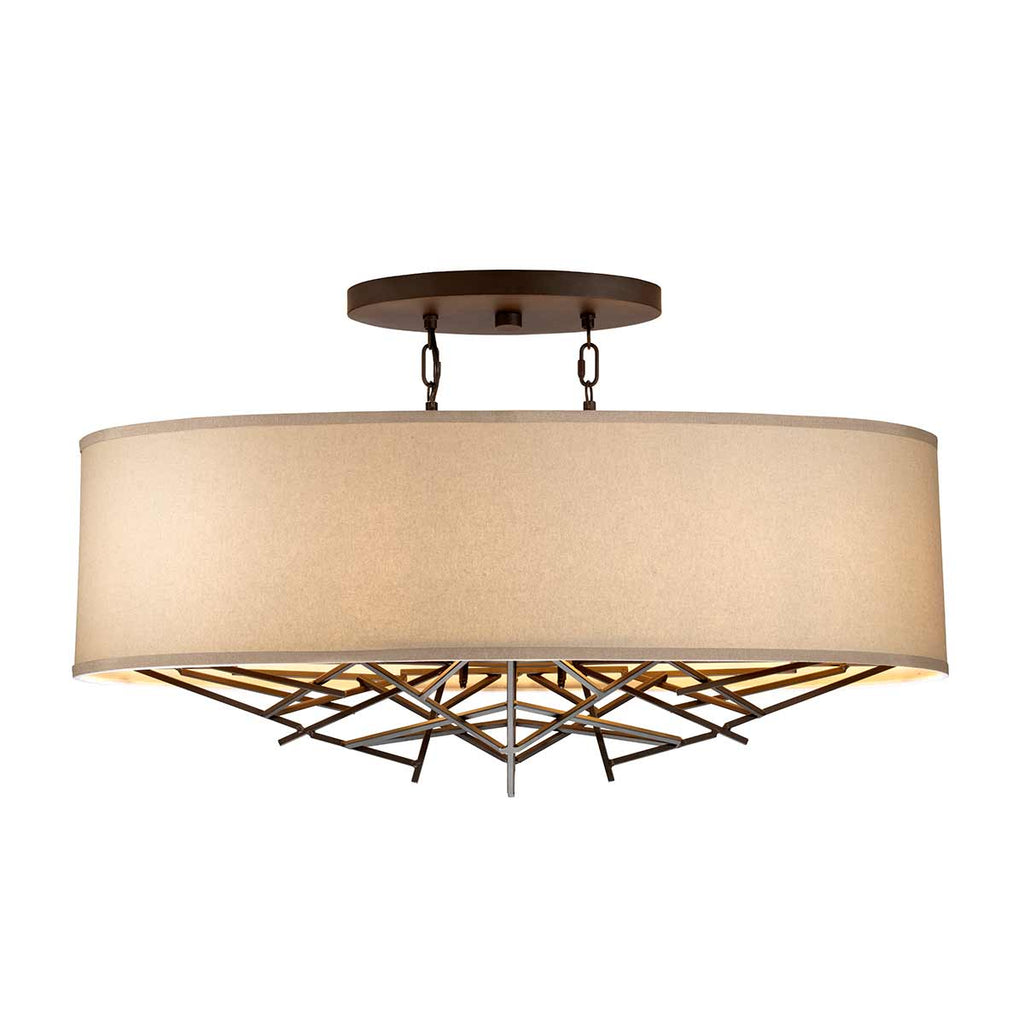 Pendelleuchte Taiko (bronzefarben) 5x - Elstead Lighting