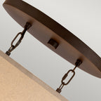 Pendelleuchte Taiko (bronzefarben) 5x - Elstead Lighting