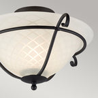 Deckenleuchte Torchiere (schwarz) 1x - Elstead Lighting