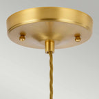 Pendelleuchte Tiber (messingfarben) 1x - Elstead Lighting
