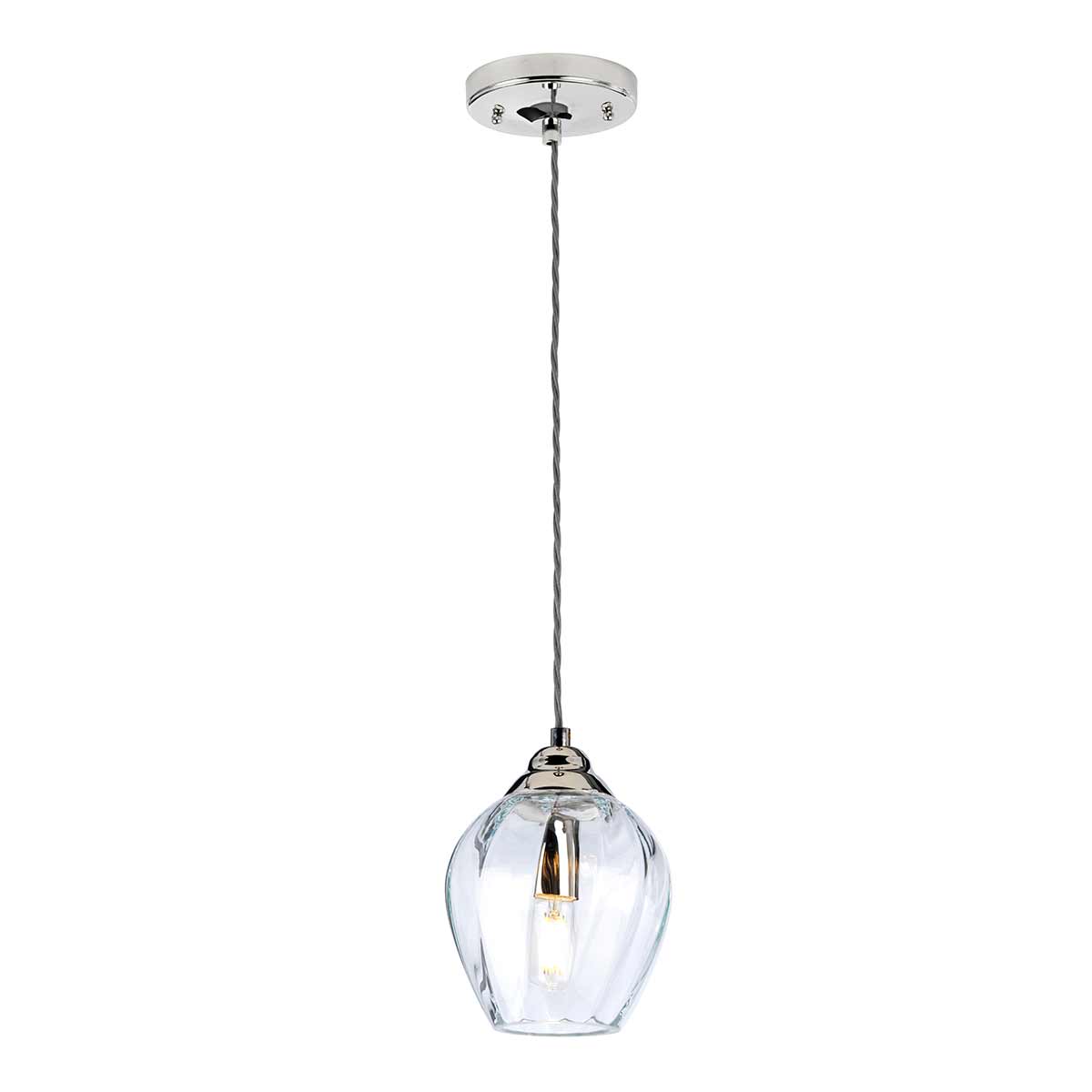 Pendelleuchte Tiber (Nickel) 1x - Elstead Lighting