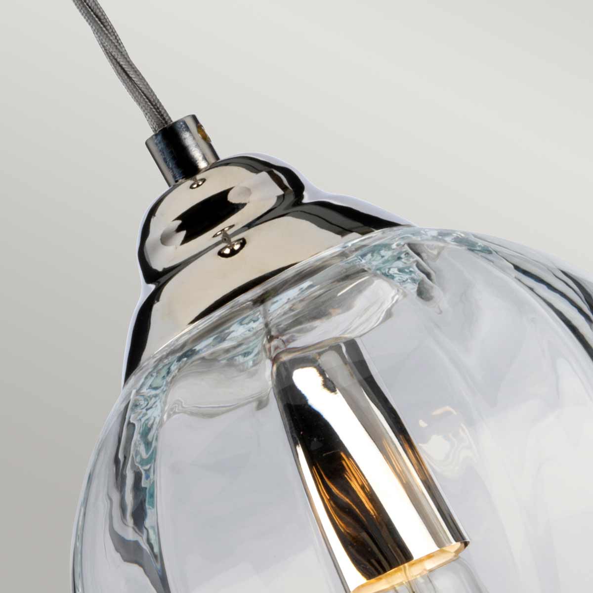 Pendelleuchte Tiber (Nickel) 1x - Elstead Lighting