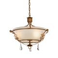 Deckenleuchte Windsor (goldfarben) 3x - Elstead Lighting