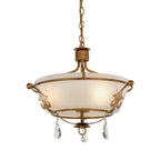Deckenleuchte Windsor (goldfarben) 3x - Elstead Lighting
