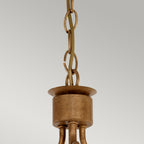Deckenleuchte Windsor (goldfarben) 3x - Elstead Lighting