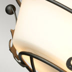 Deckenleuchte Windsor (Graphit) 3x - Elstead Lighting