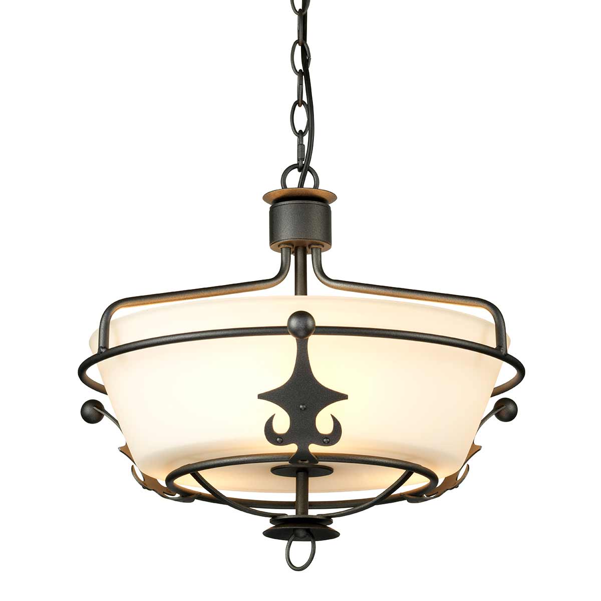 Deckenleuchte Windsor (Graphit) 3x - Elstead Lighting