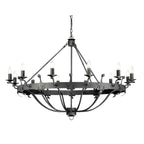 Pendelleuchte Windsor (Graphit) 12x - Elstead Lighting