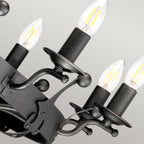 Pendelleuchte Windsor (Graphit) 12x - Elstead Lighting