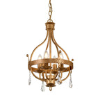 Pendelleuchte Windsor (goldfarben) 4x - Elstead Lighting