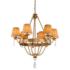Pendelleuchte Windsor (goldfarben) 6x - Elstead Lighting