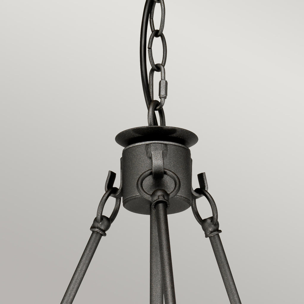 Pendelleuchte Windsor (Graphit) 6x - Elstead Lighting