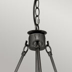 Pendelleuchte Windsor (Graphit) 6x - Elstead Lighting
