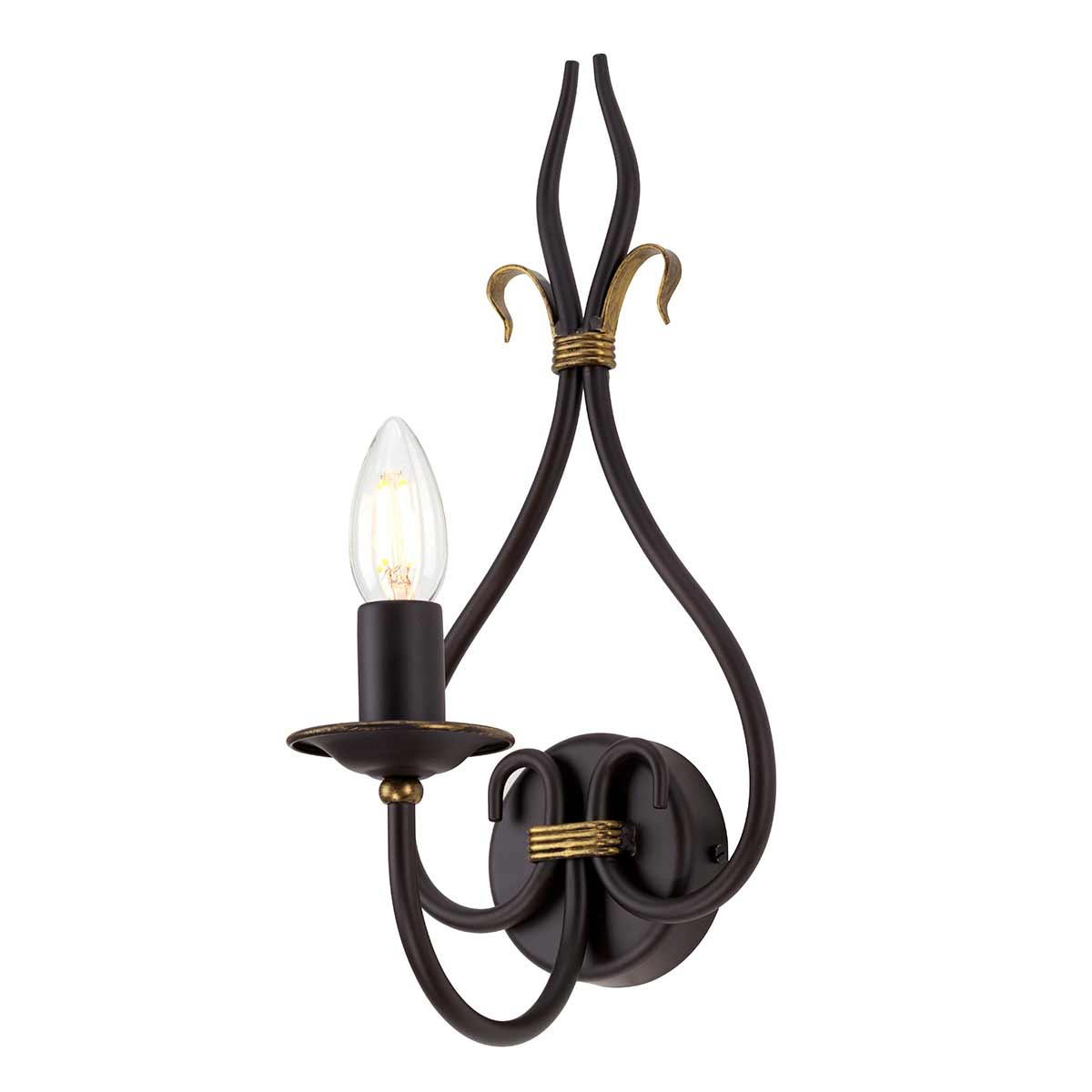 Wandleuchte Windermere (schwarz) 1x - Elstead Lighting
