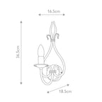 Wandleuchte Windermere (schwarz) 1x - Elstead Lighting